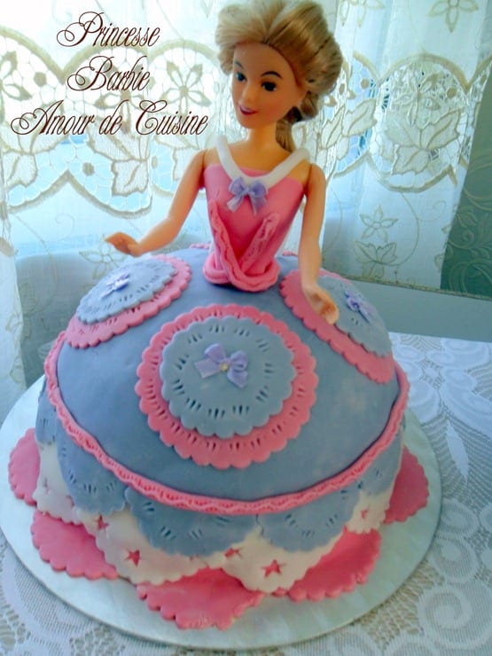 Jolie princesse d'anniversaire la recette facile - gateau anniversaire fille princesse