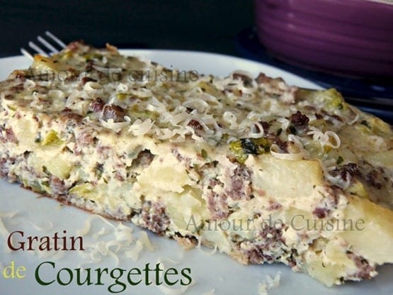 gratin de courgettes gratin de courgettes
