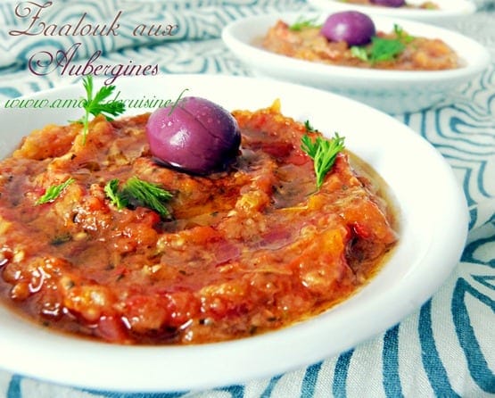 Zaalouk d'aubergines, cuisine marocaine  Amour de cuisine