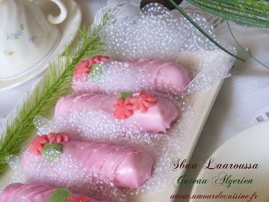 les doigts de la mariée glacés / gateau algerien Sbaa laaroussa