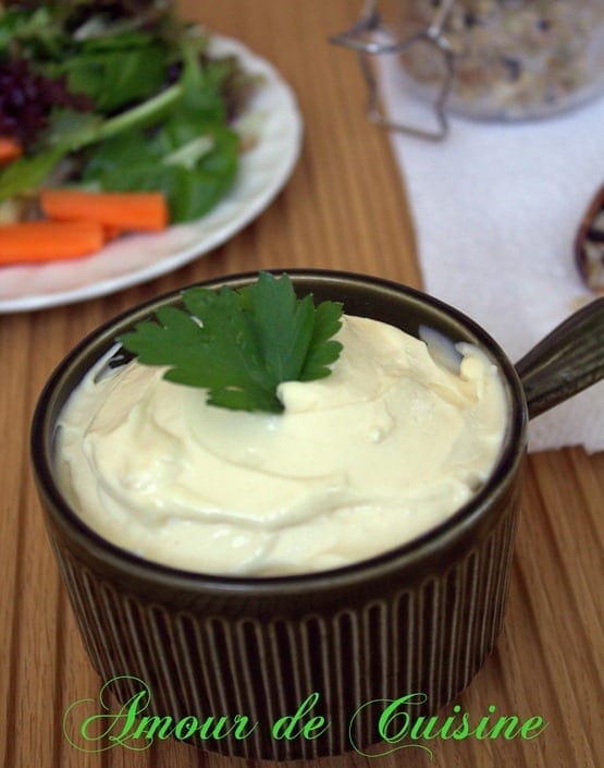 mayonnaise fait maison rapide et facile