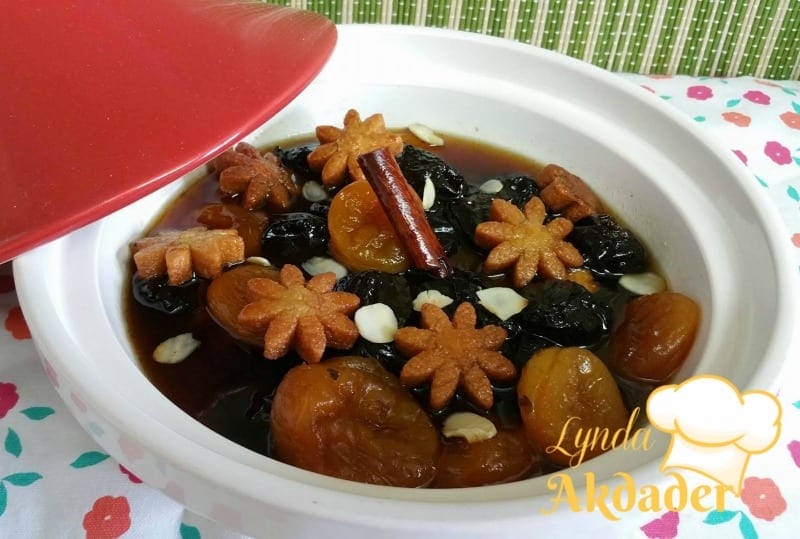 tajine hlou sans viande, tajine lahlou 2