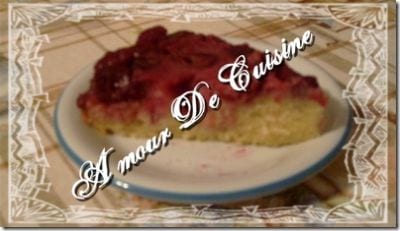 Cake aux Cerises regime WW