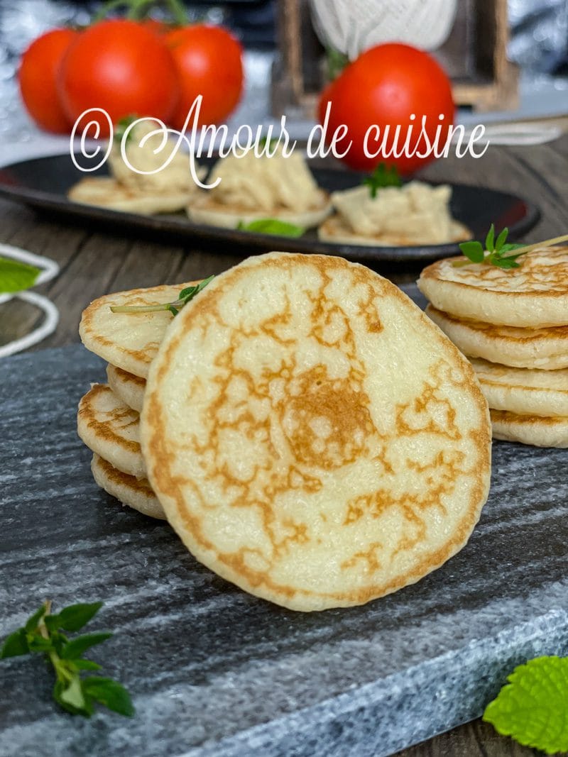 Blinis moelleux faciles maison