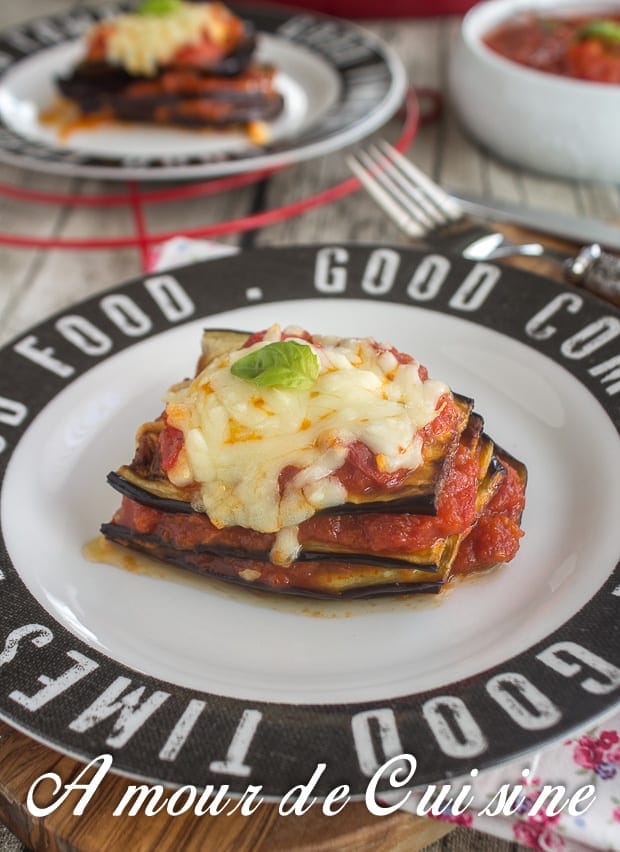 millefeuille d'aubergines