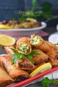 bourek au fromage : cigares