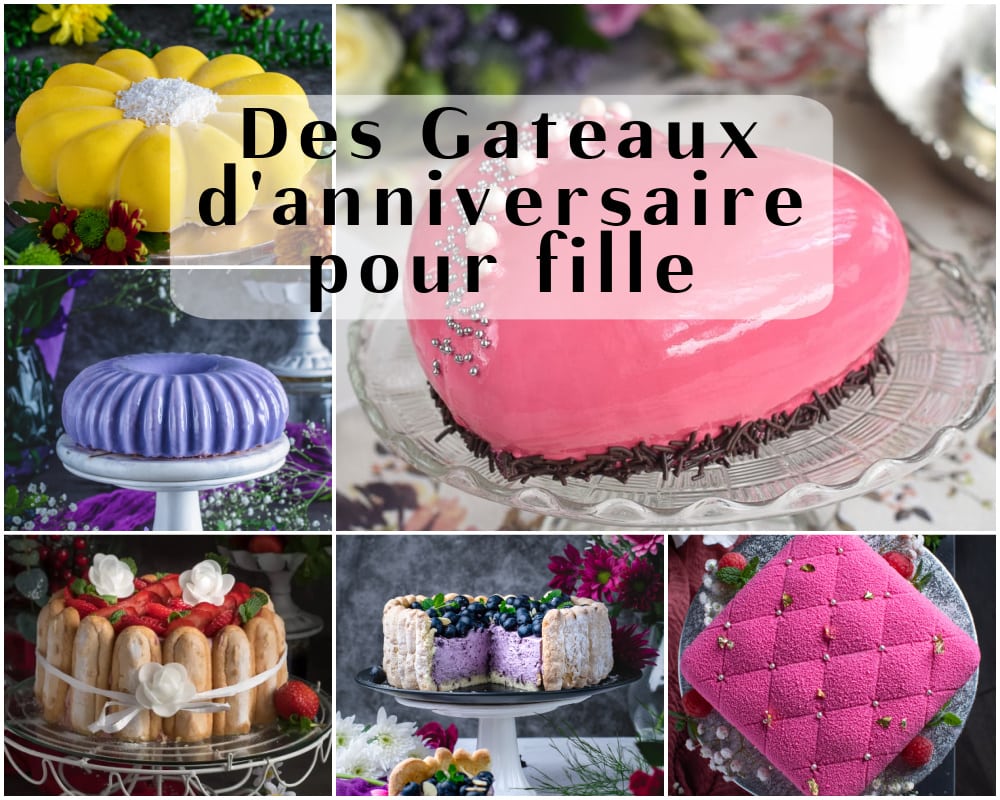 selections gateau d'anniversaire pour fille