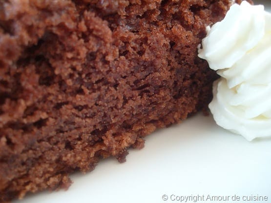 recette gateau au chocolat et buttermilk/ babeurre