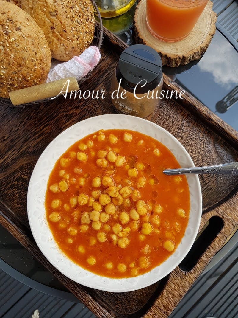 ragout de pois chiche végétarien