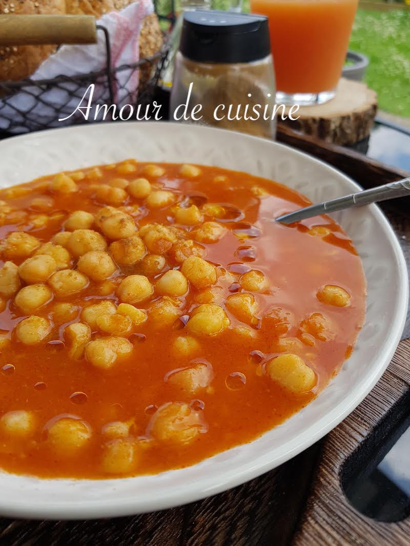 ragout de pois chiche végétarien