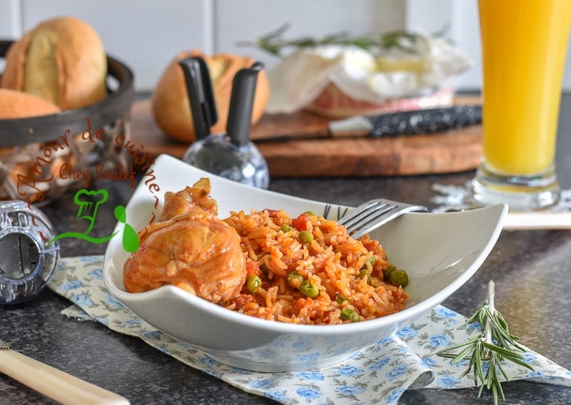 riz au poulet