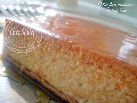 flan au lait de coco