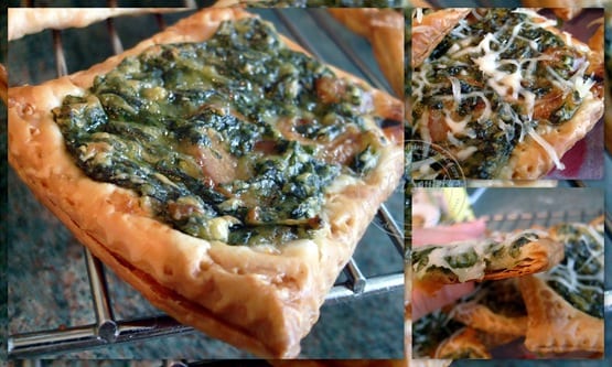carrés épinards à la béchamel 4