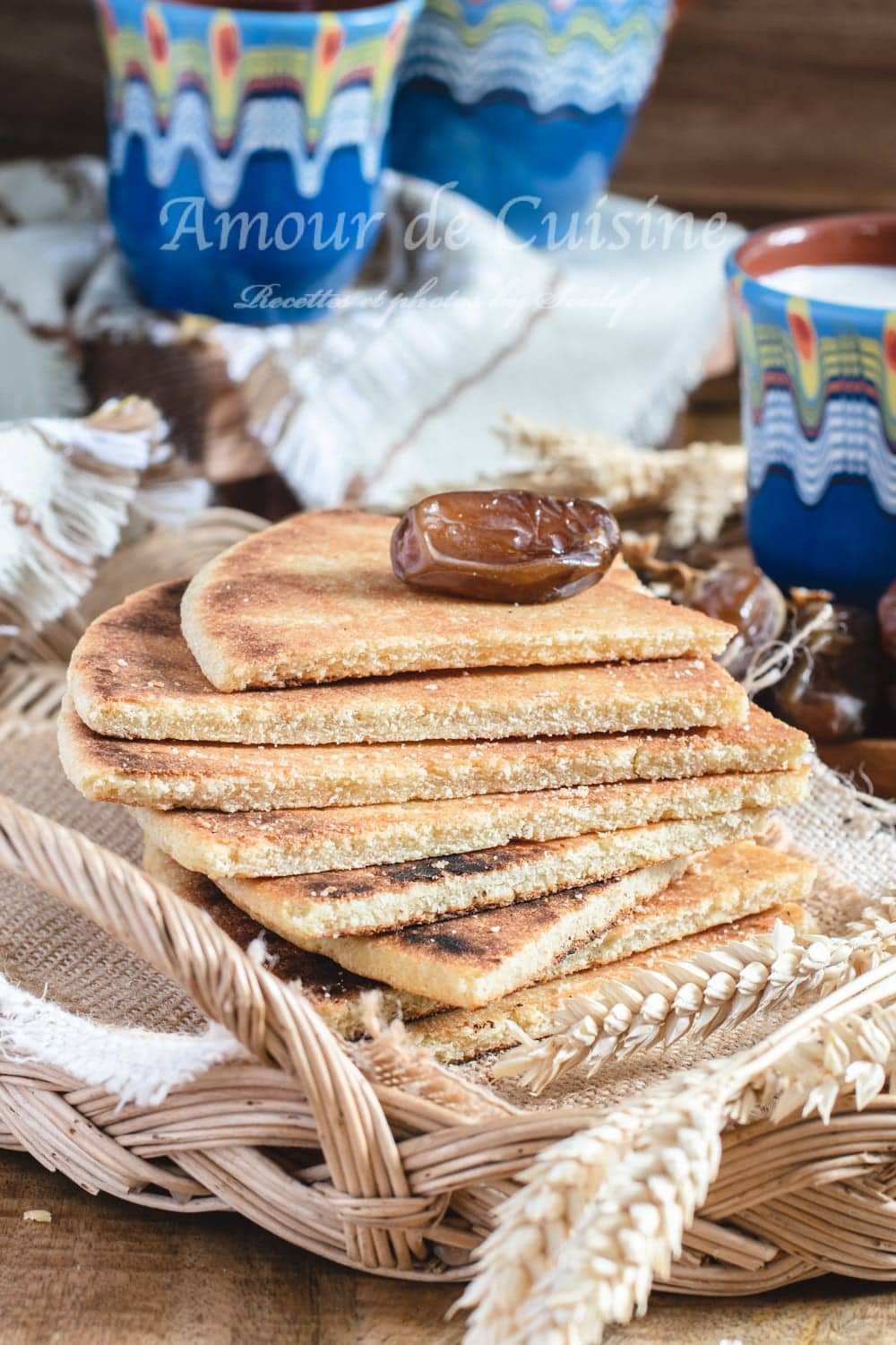 galette à l'huile ou kesra mbessa