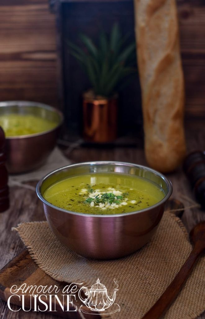 soupe ou velouté de petits pois 1