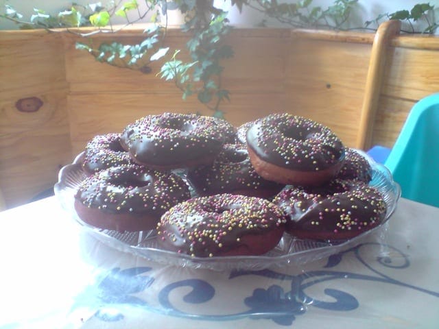 donuts au chocolat