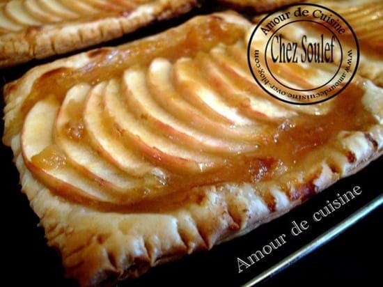 Tartelettes feuilletées aux pommes 2