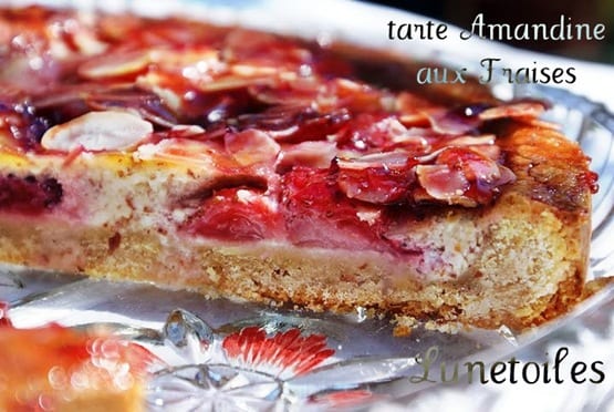 Tarte amandine aux Fraises