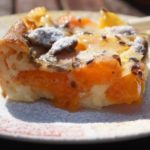 Clafoutis de Provence aux abricots, pêches, amandes et lavande