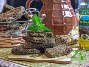 Galette Kabyle à la menthe