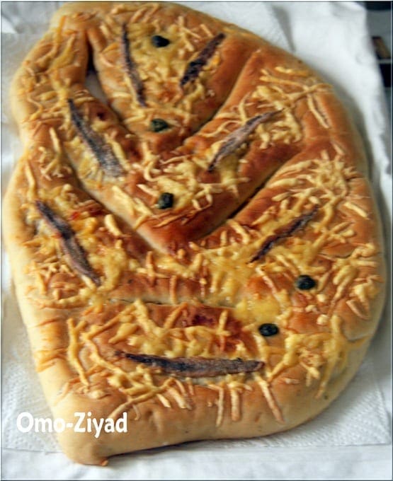 Recette de fougasse tomates et anchois