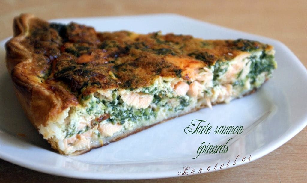 Quiche au saumon