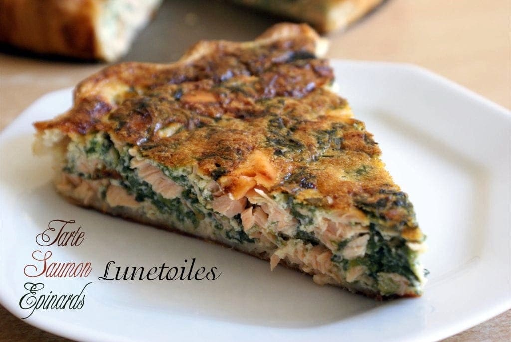 Quiche saumon epinards