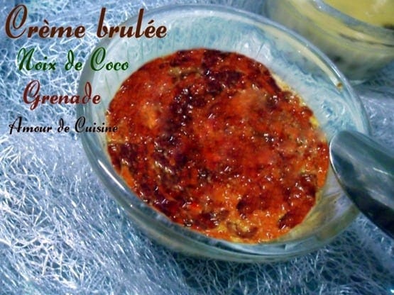 creme brulee noix de coco grenade 1