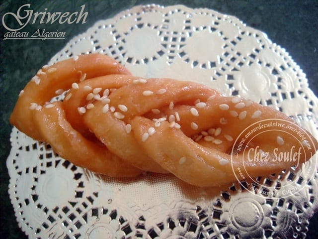 Mon Griwech Un Delicieux Gateau Algerien Amour De Cuisine Mon Griwech Un Delicieux Gateau Algerien Amour De Cuisine