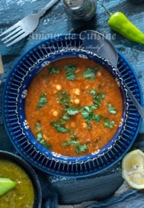 Chorba sans viande : recette économique et végétarienne