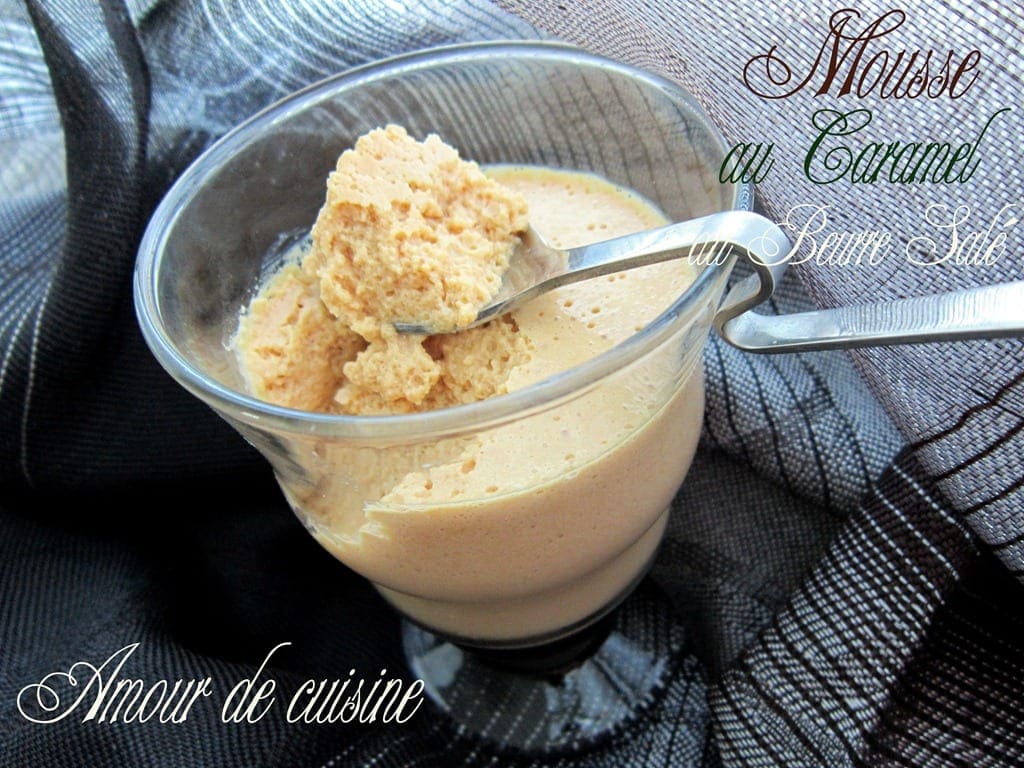 mousse au caramel au beurre salé