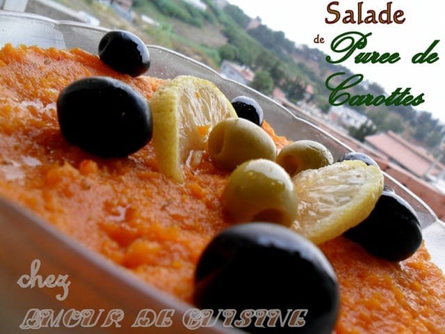 salade puree de carottes