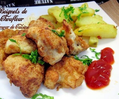 Beignets De Chou Fleur Amour De Cuisine