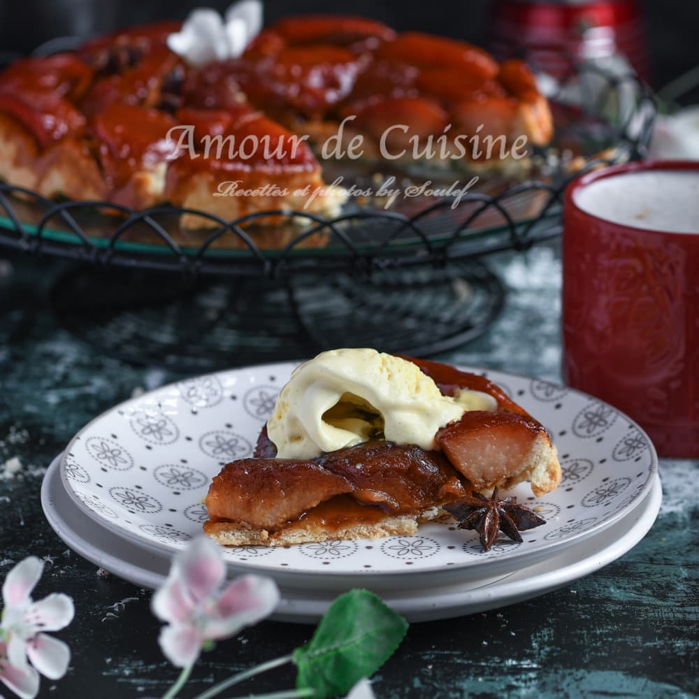 Tarte tatin aux coings