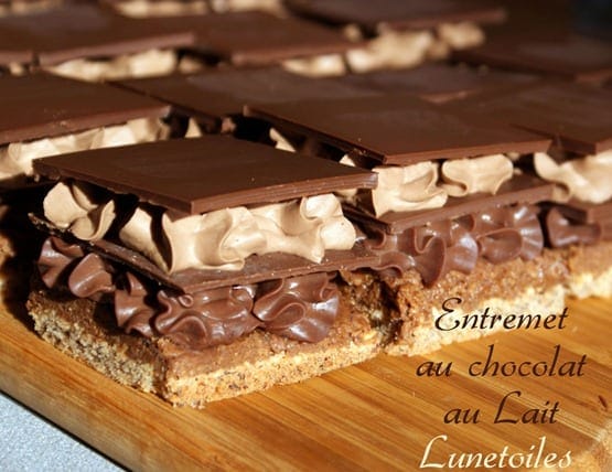 entremets au chocolat au lait de Pierre Hermé