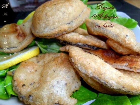 Beignets d'aubergines