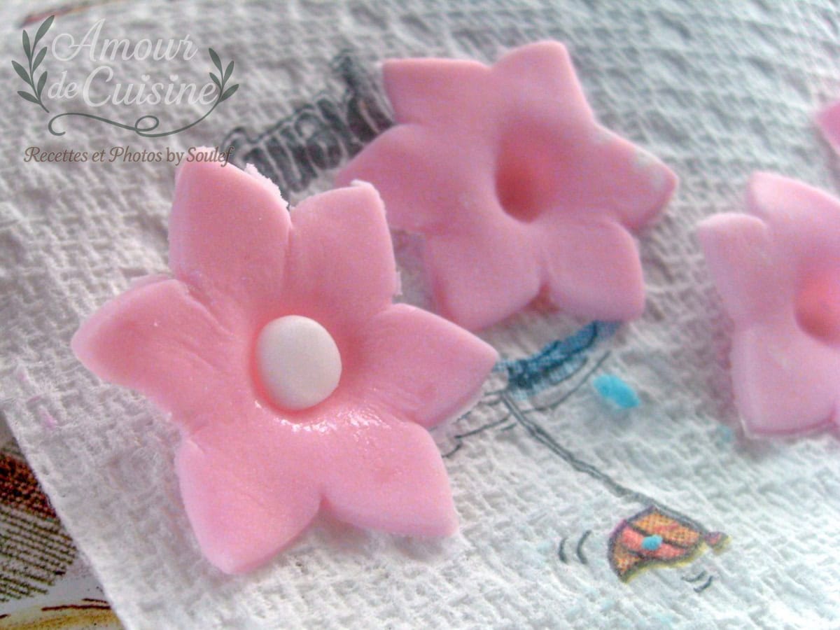 les fleurs en sucre