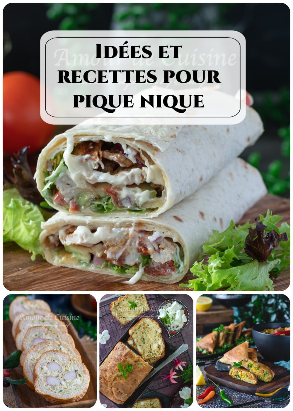 Idées et recettes pour pique nique