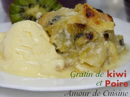 gratin de poire et kiwi 147