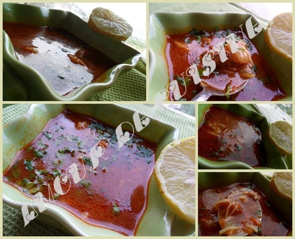 Chorba aux boulettes de viande et vermicelle