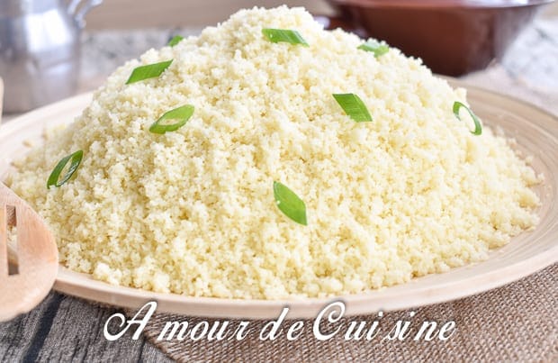 cuisson du couscous à la vapeur