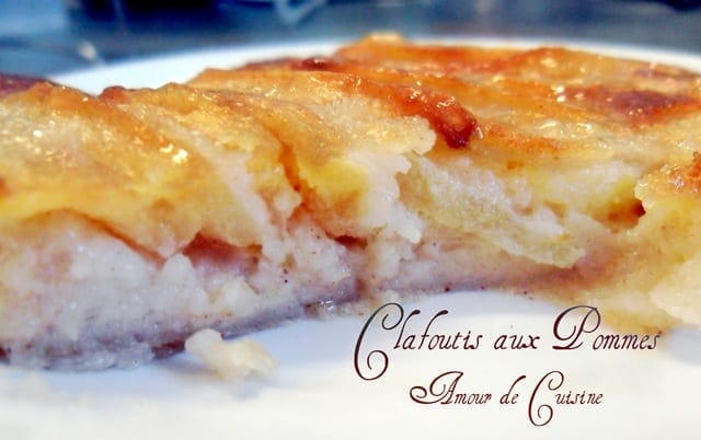 clafoutis aux pommes sans gluten