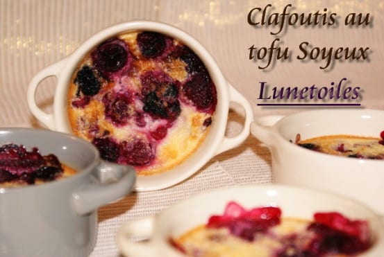 Clafoutis au tofu soyeux