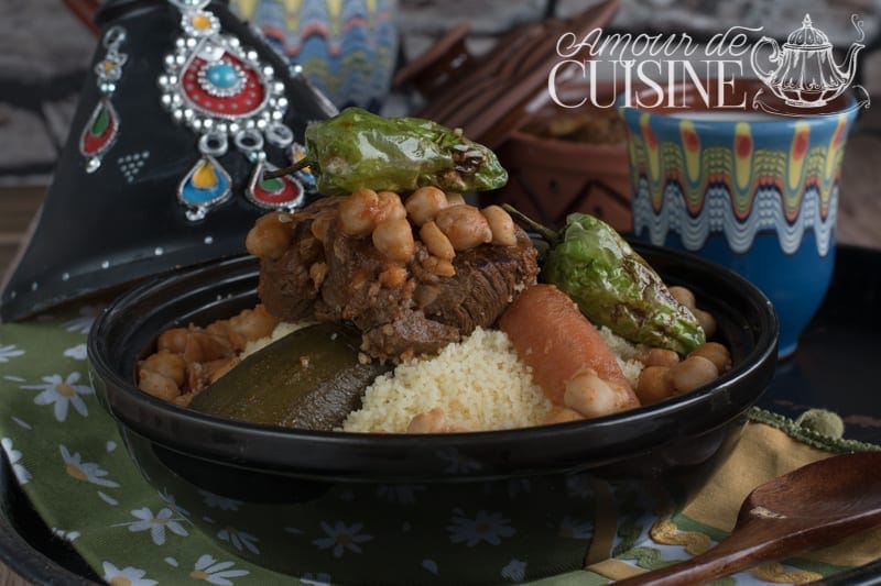 Couscous à l'agneau et aux légumes