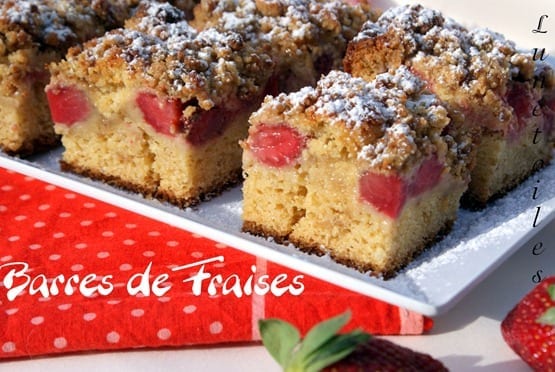 crumble de fraises