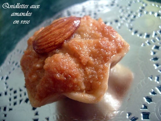 gateau algerien dziriettes aux amandes