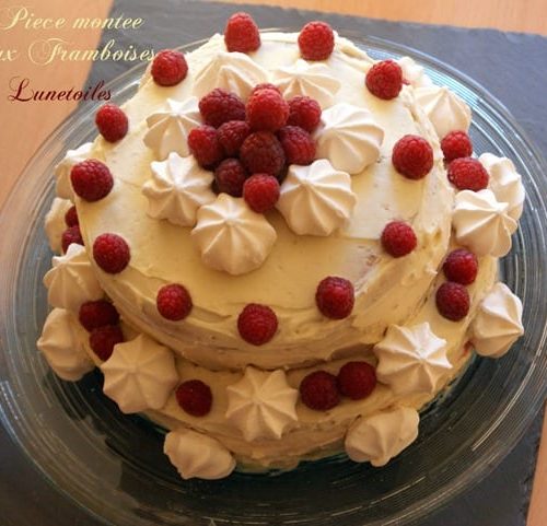 Piece Montee Facile Aux Framboises Amour De Cuisine Piece Montee Facile Aux Framboises Amour De Cuisine