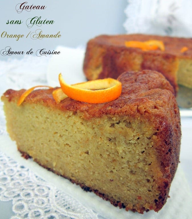 gateau sans gluten aux oranges et amandes