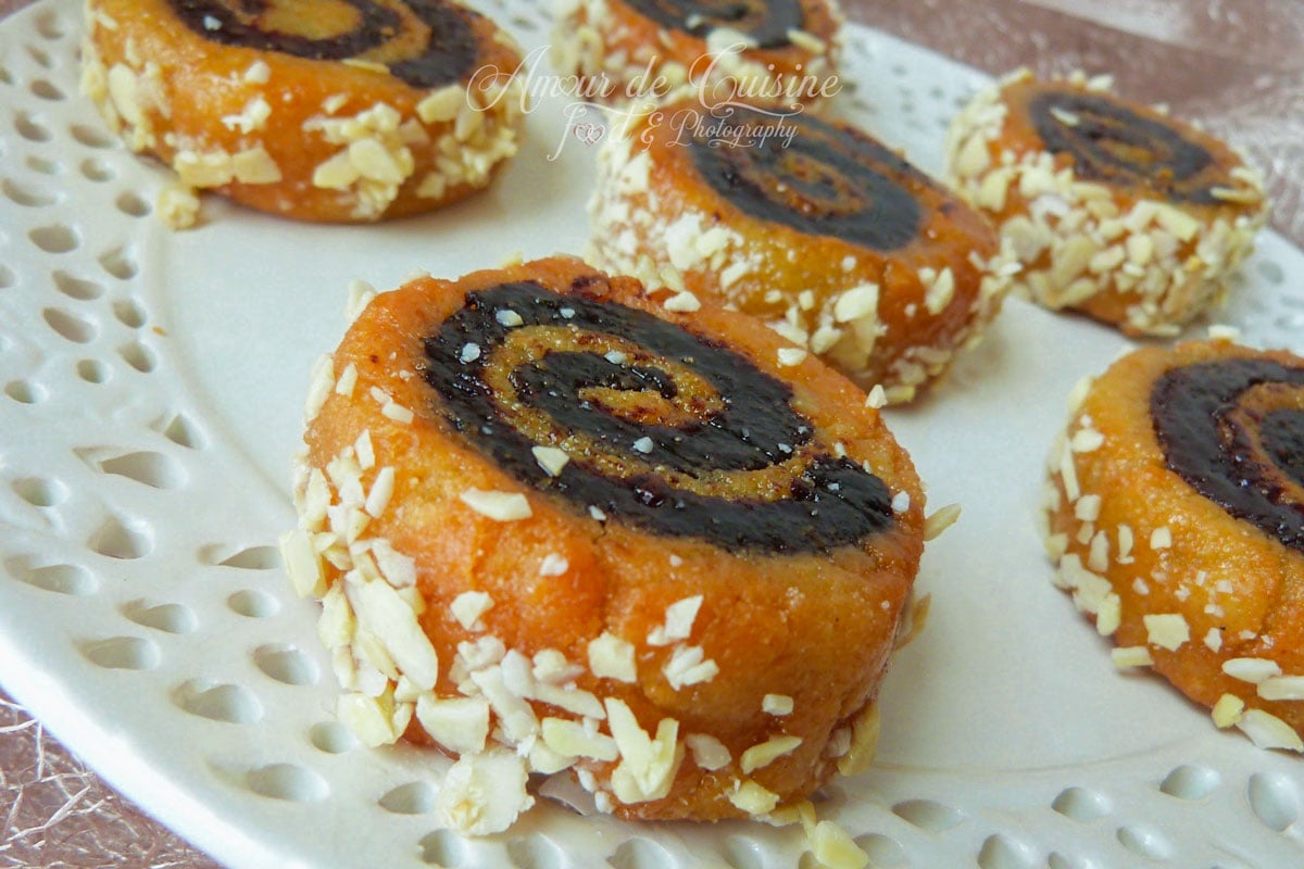 makrout roulé aux dattes