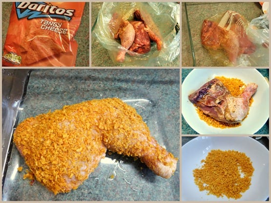 Poulet Croustillant A La Doritos